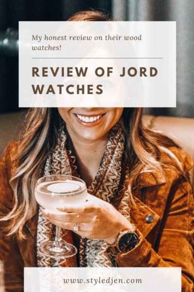 Cocktails and Jord Watches