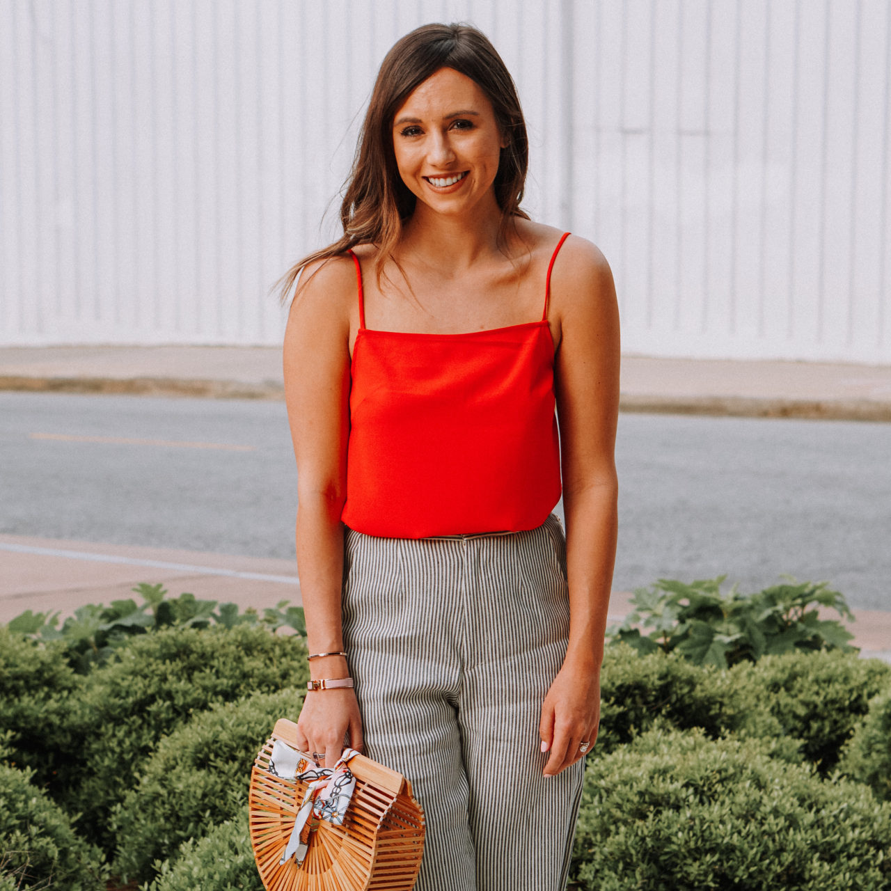 Navy Stripe Culottes