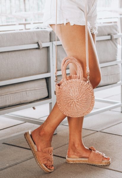 clare v blush petite alice with pink seven dial shoes sandals