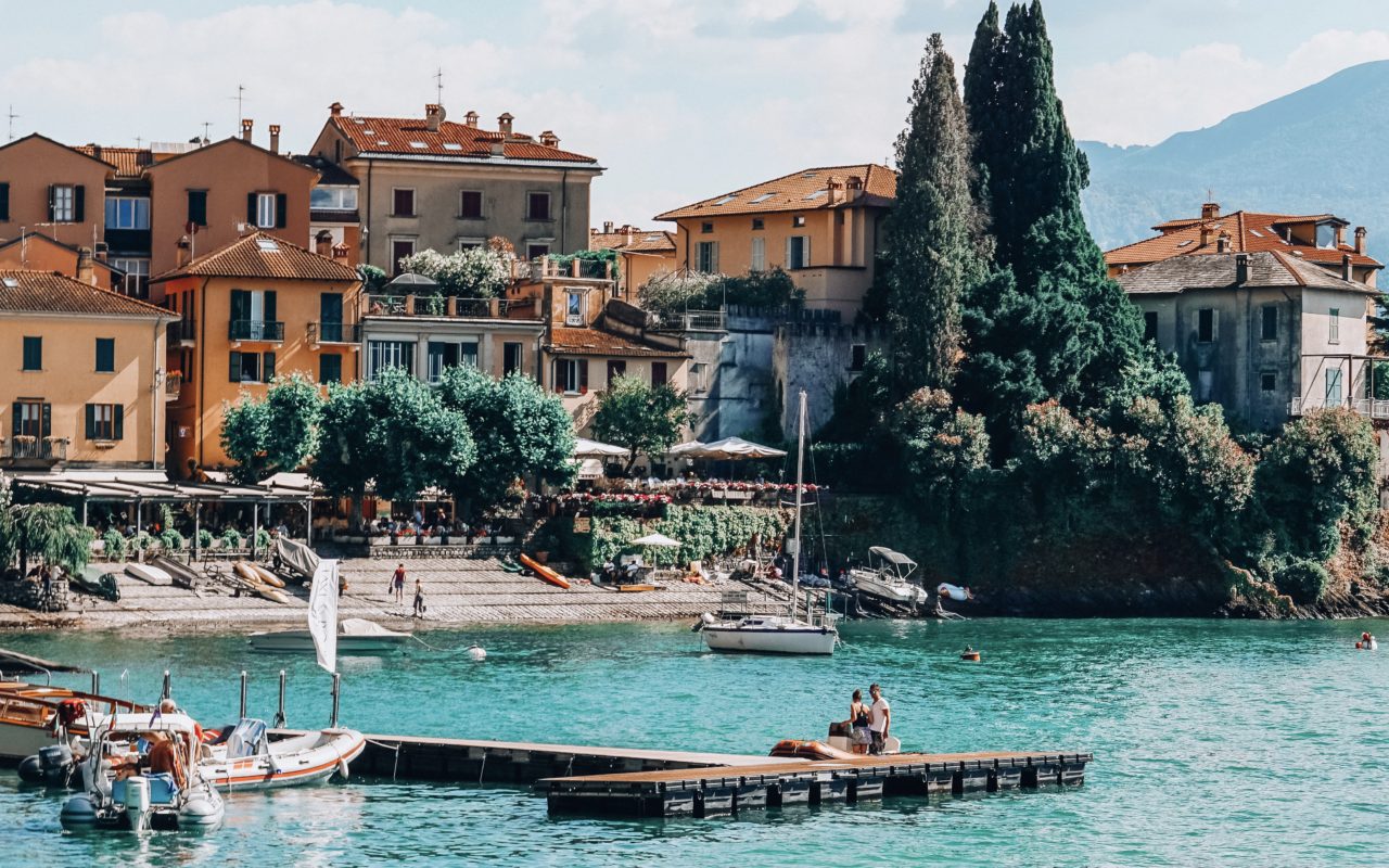 gorgeous water in lake como