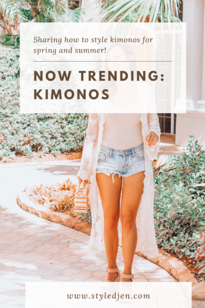Trending Now Summer Kimonos