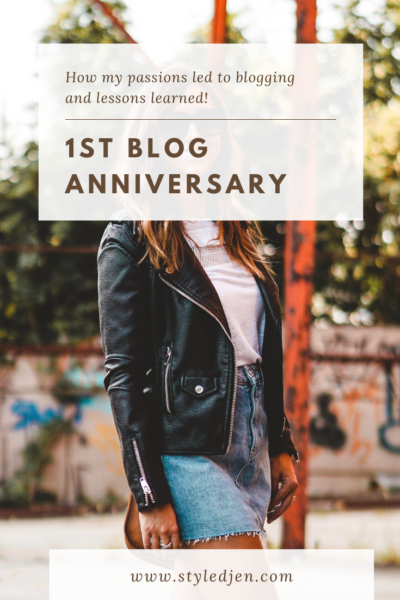 First Blog Post First Anniversary