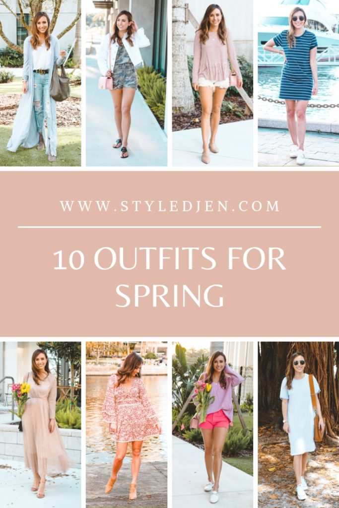 10 Outfits for Spring 2019 - StyledJen