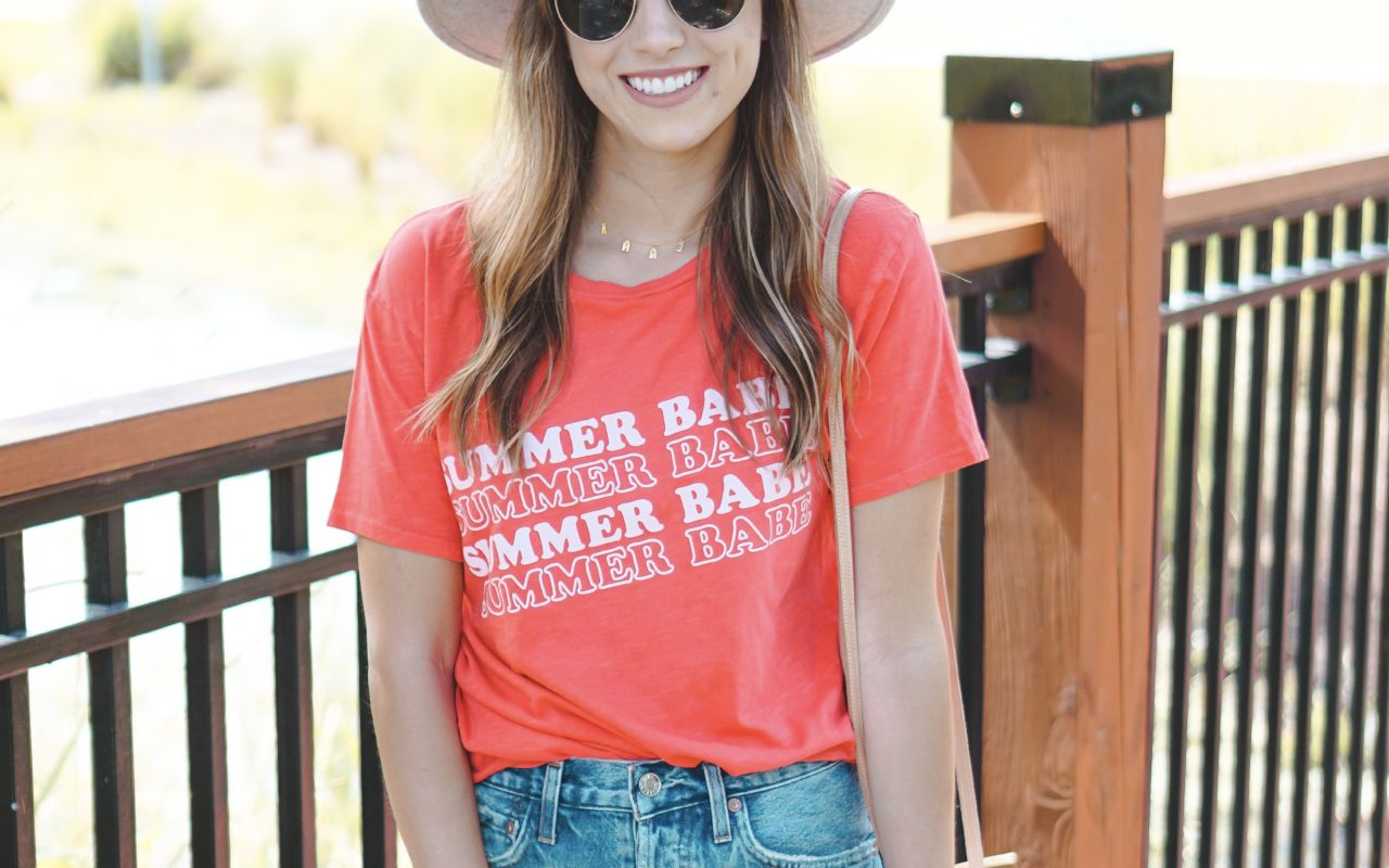 billabong summer babe tee with lack of color mack hat