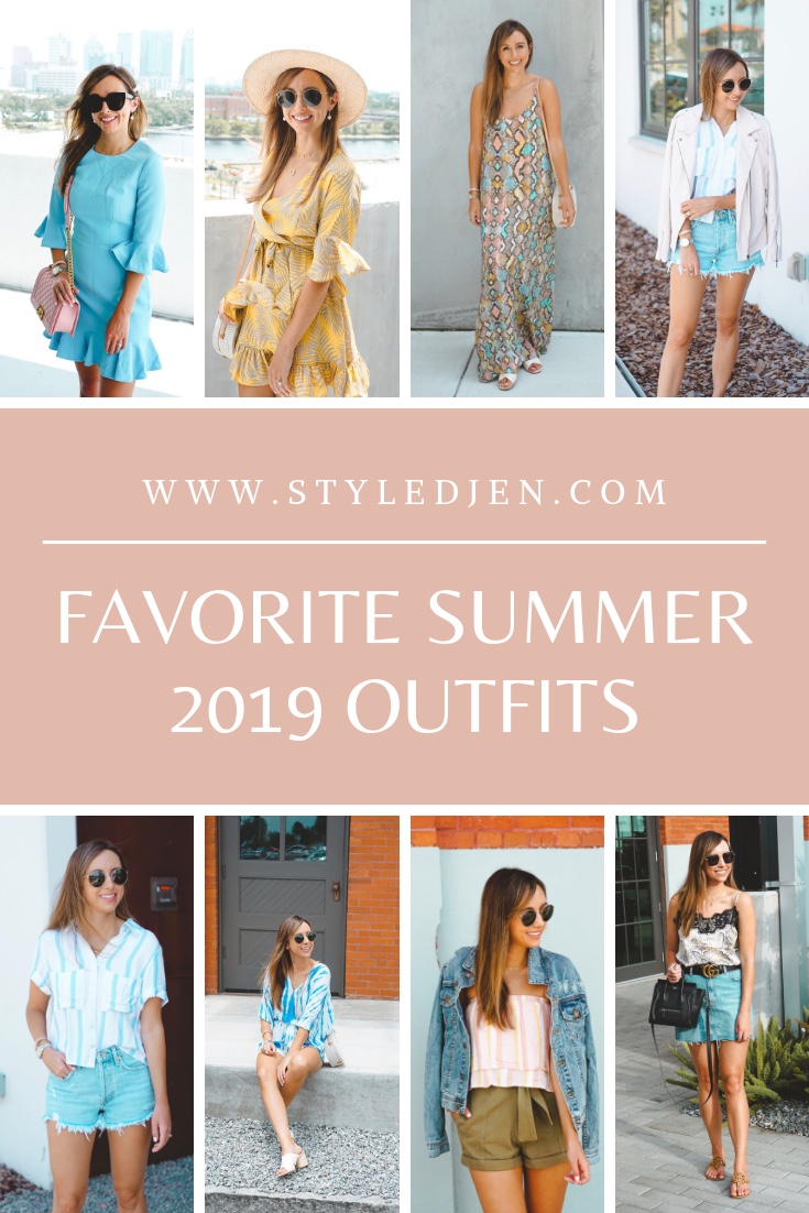 Summer 2019 Outfits - StyledJen