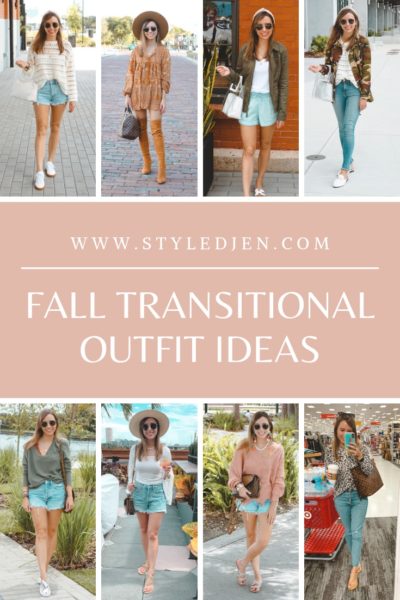 Fall Transitional Outfits 2019 - StyledJen