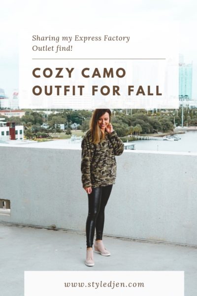Cozy Camo with Express Factory Outlet