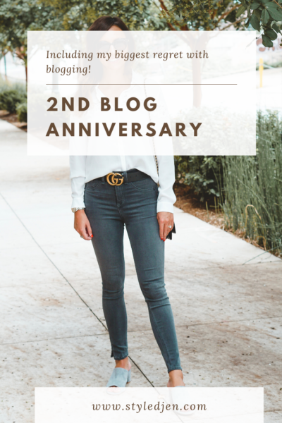 Second Blog Post Anniversary