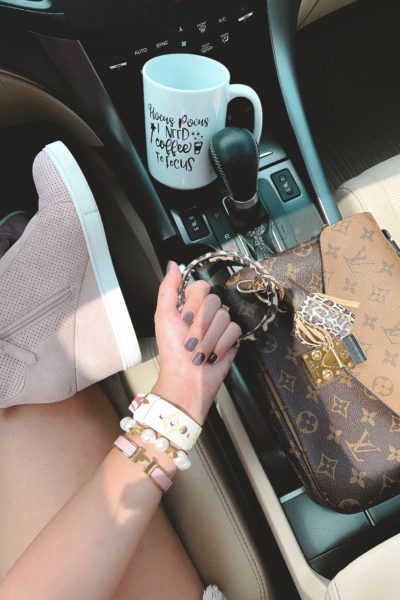 opi krona logical order with lv pochette metis and wedge sneakers