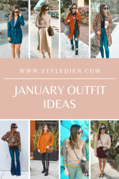 January Outfit Ideas 2021 - StyledJen