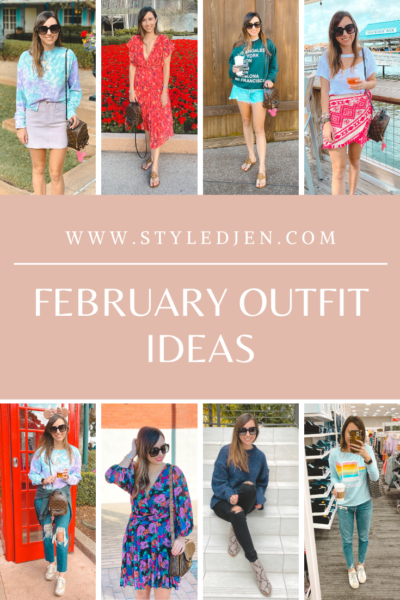 February Outfit Ideas 2020 - StyledJen