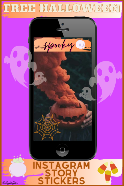 Free Halloween Instagram Story Stickers