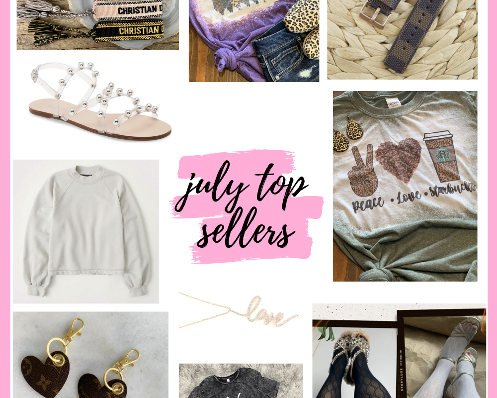 July 2020 Top Sellers