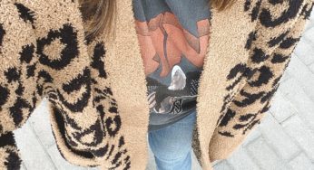 Barefoot Dreams Leopard Cardigan