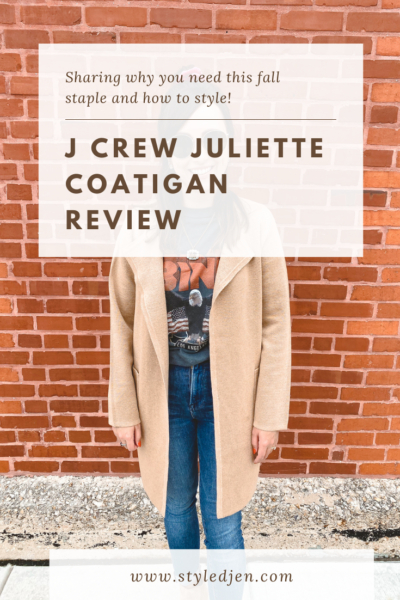 J Crew Juliette Coatigan