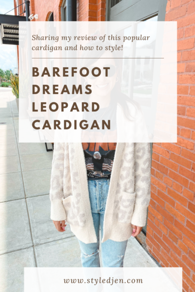 Barefoot Dreams Leopard Cardigan