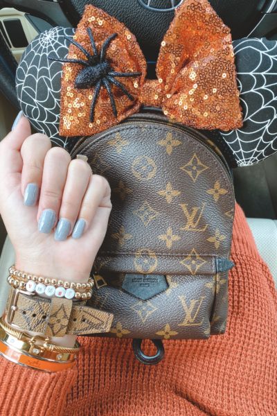 opi nails the runway with halloween mouse ears and louis vuitton apple watch band