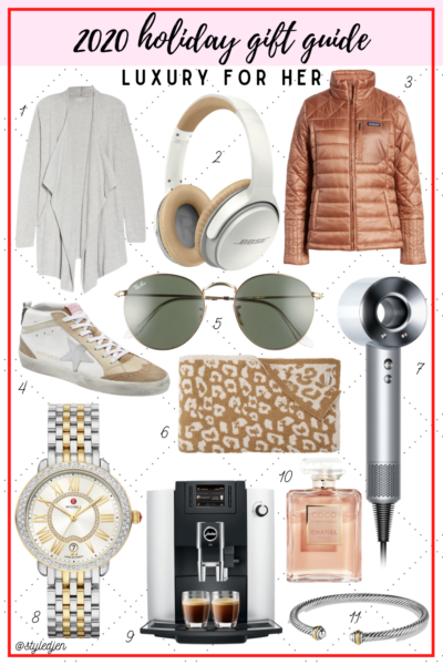 Holiday gift guide 2020 luxury for her