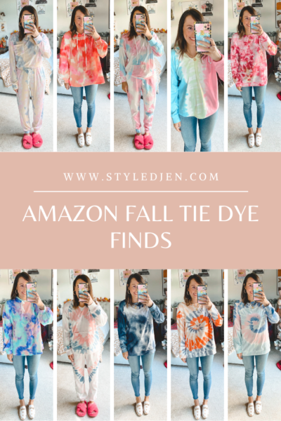 Amazon Fall Tie Dye Finds