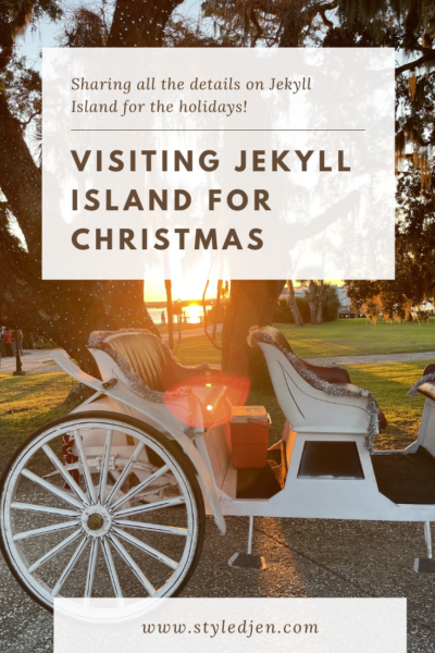 Jekyll Island Christmas Trip