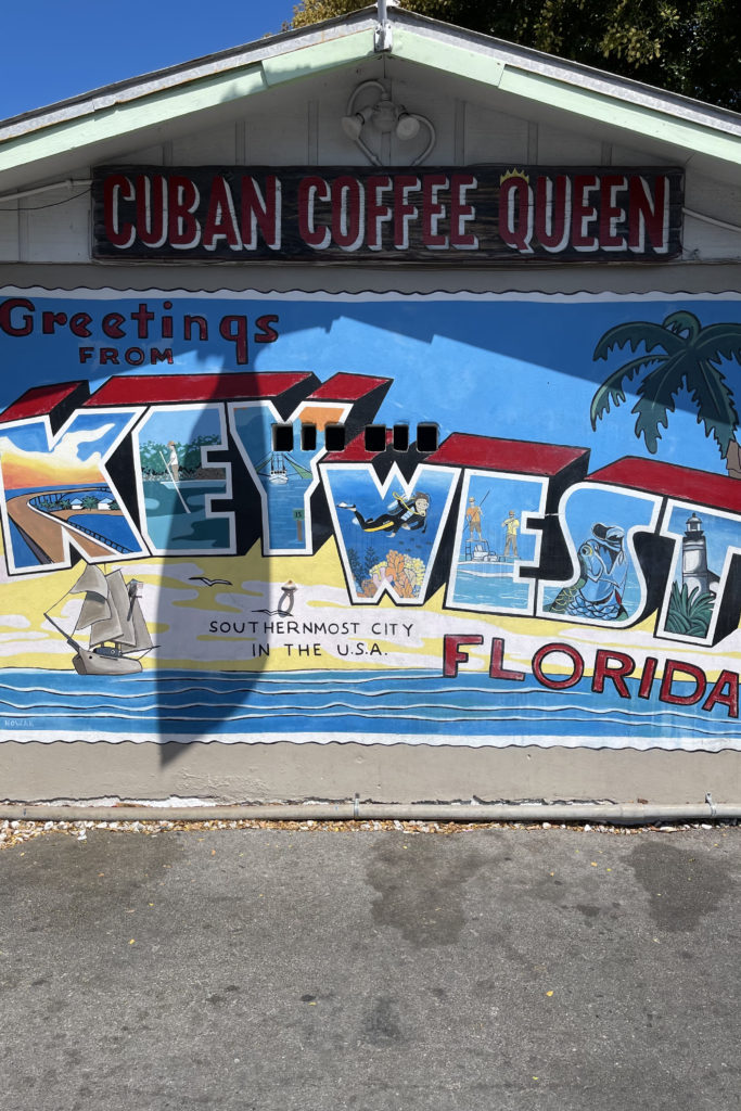 greetings from key west sign