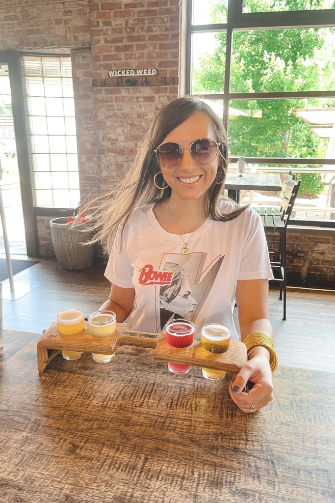 chaser david bowie tee at wicked weed