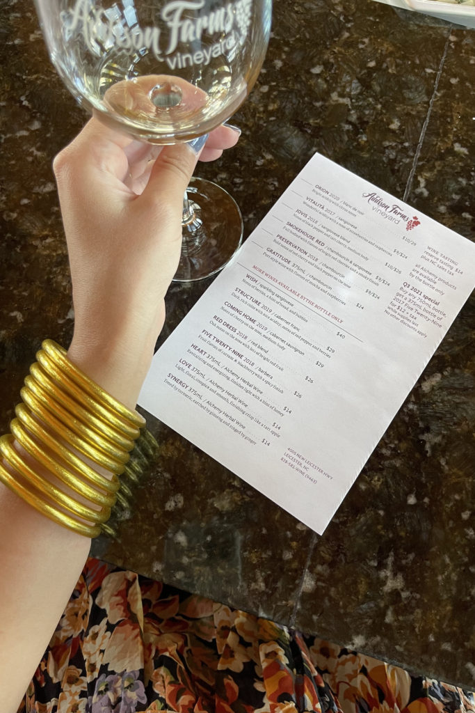 addison farms winery menu