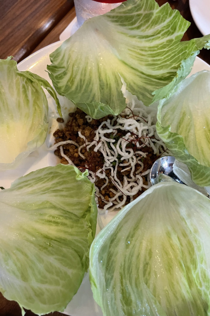 morimoto asia lettuce wraps