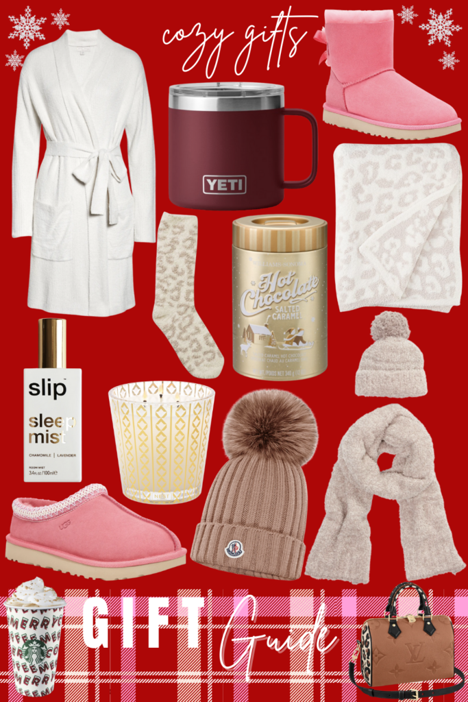 holiday gift guide cozy 2021