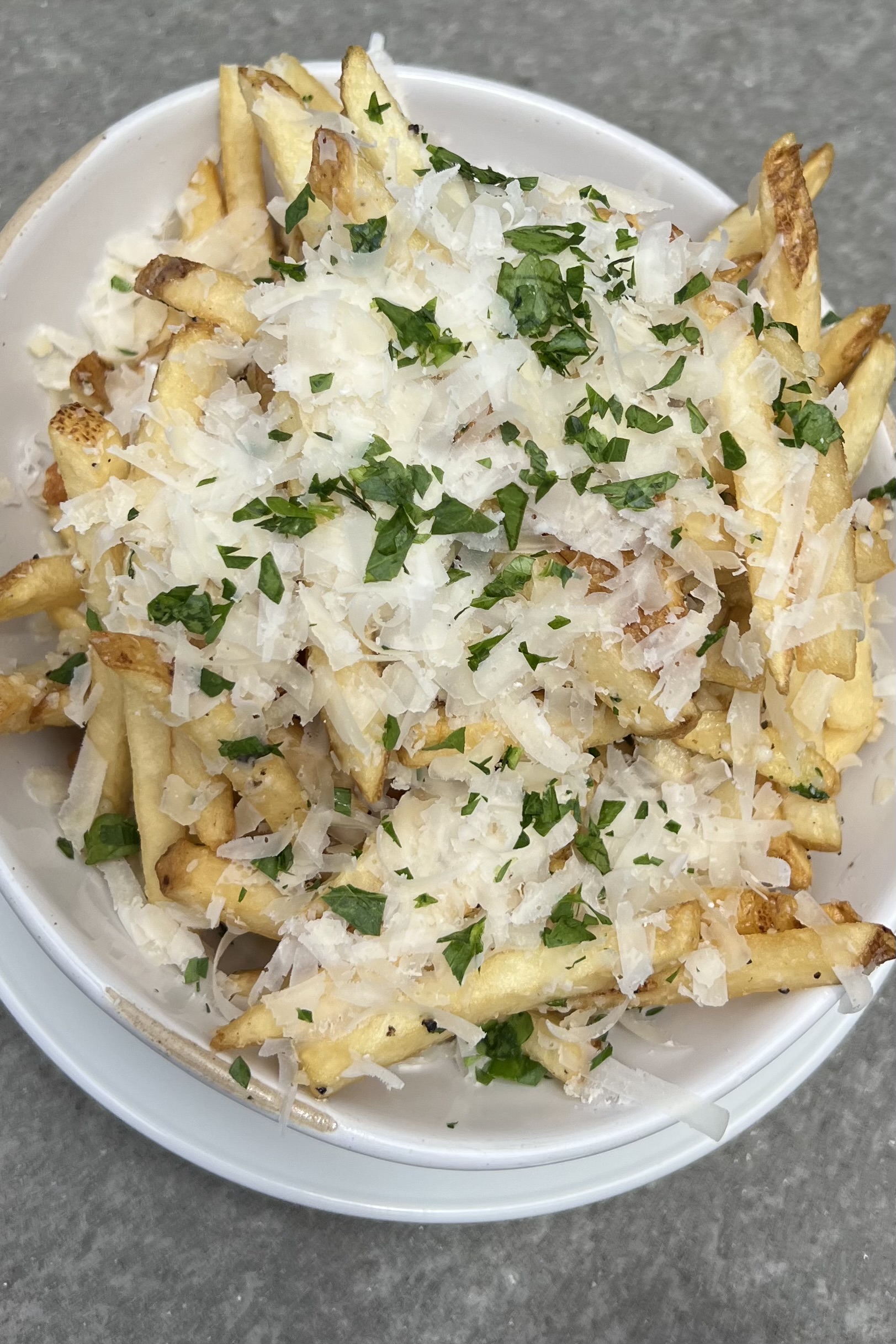 restoration hardware restaurant truffle fries