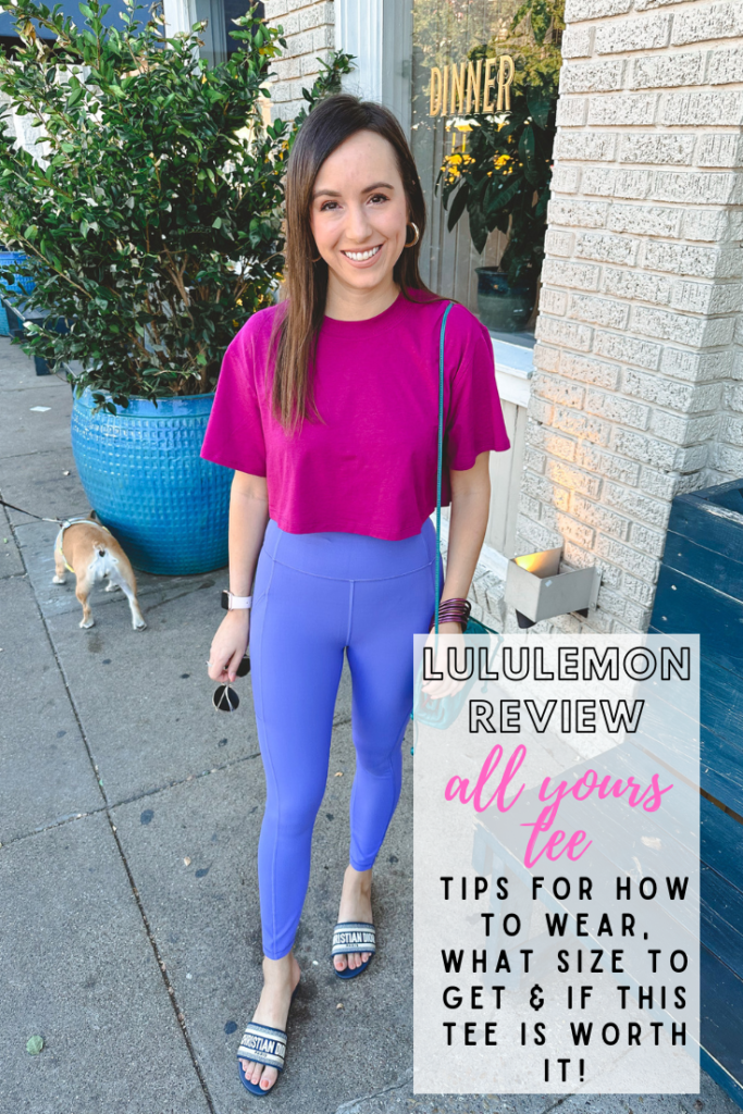 Lululemon All Yours Tee Review