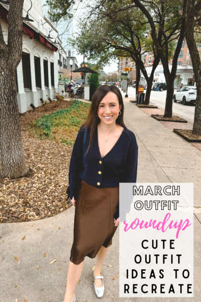 March Outfit Ideas 2024 - StyledJen