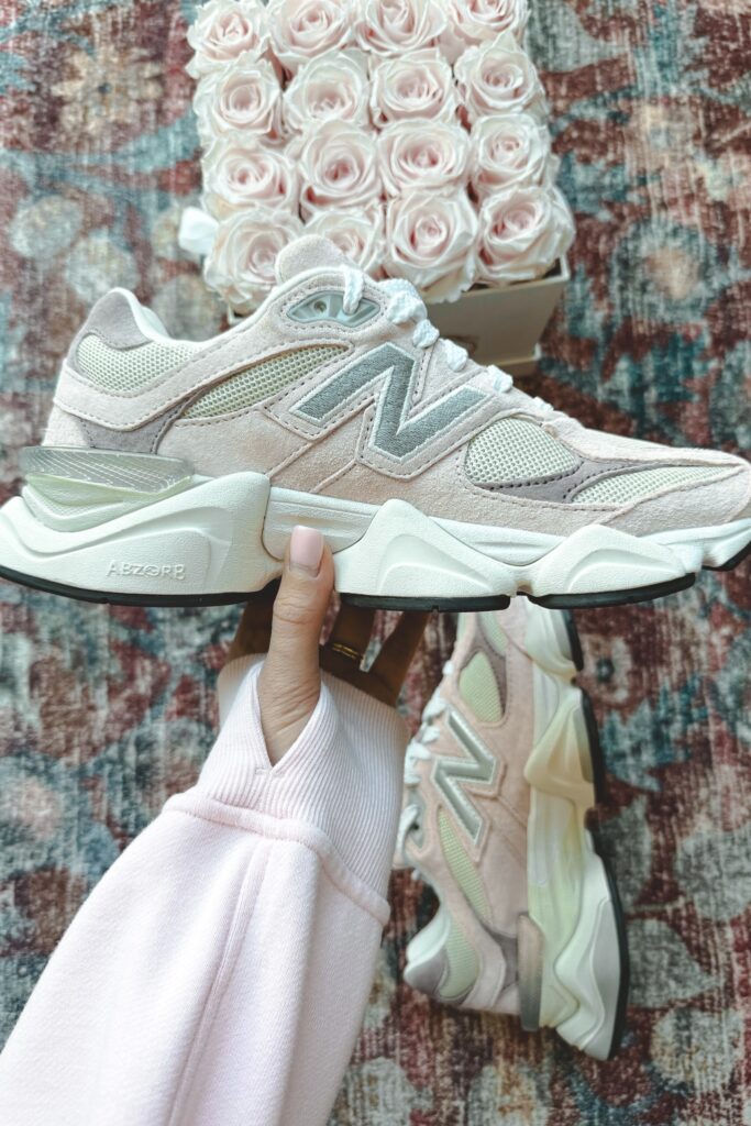 New balance 9060 rose sugar with angora and ice wine