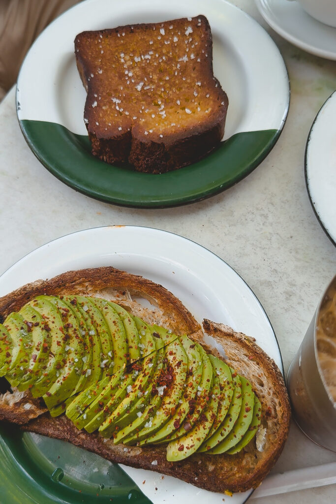babas on cannon charleston avocado toast