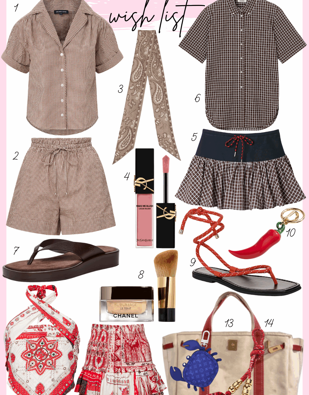 August 2025 Wish List