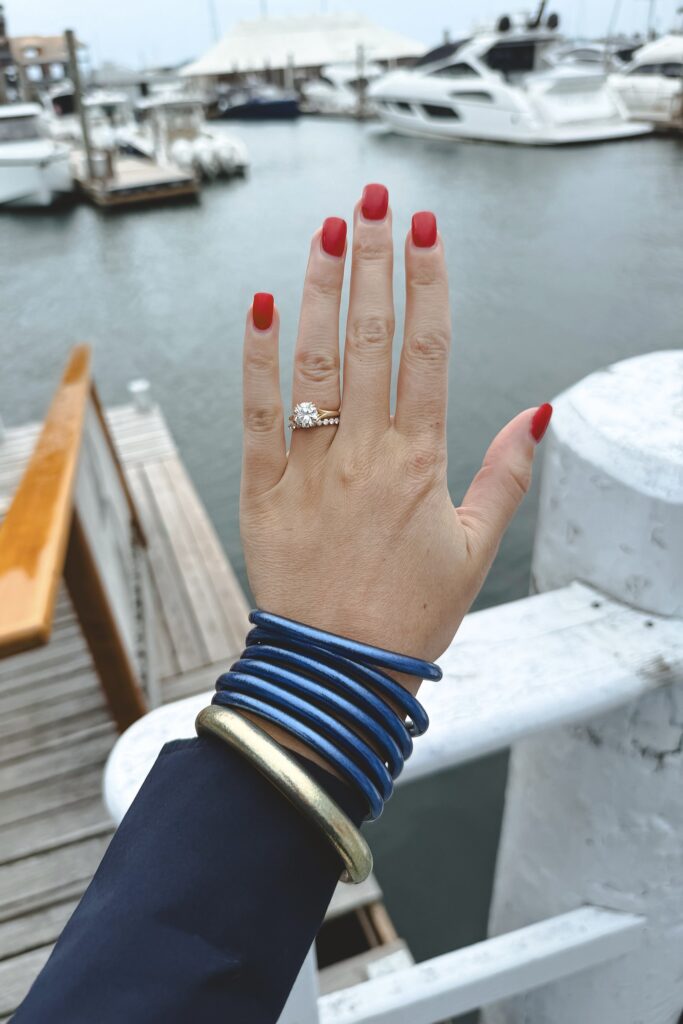 Budhagirl all weather bangles marine