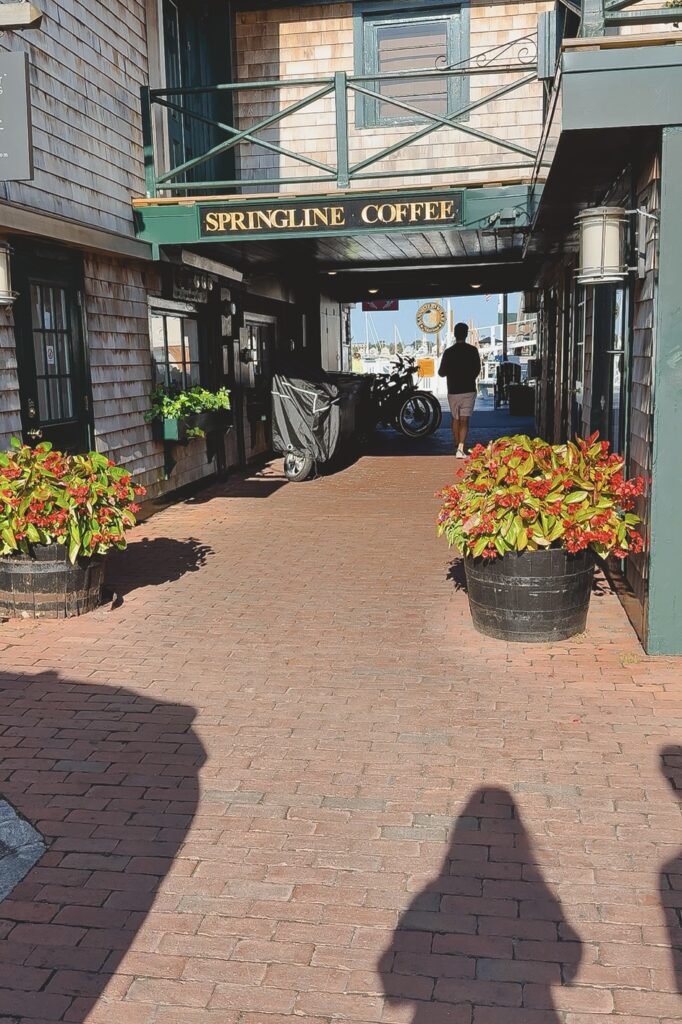 Springline coffee banisters wharf