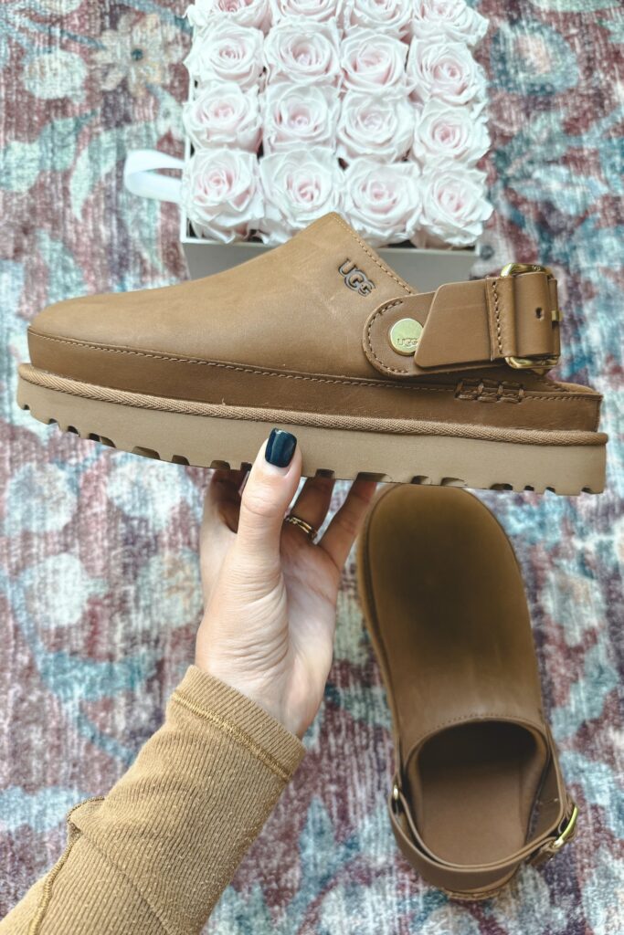 Ugg goldenstar villa clog chestnut