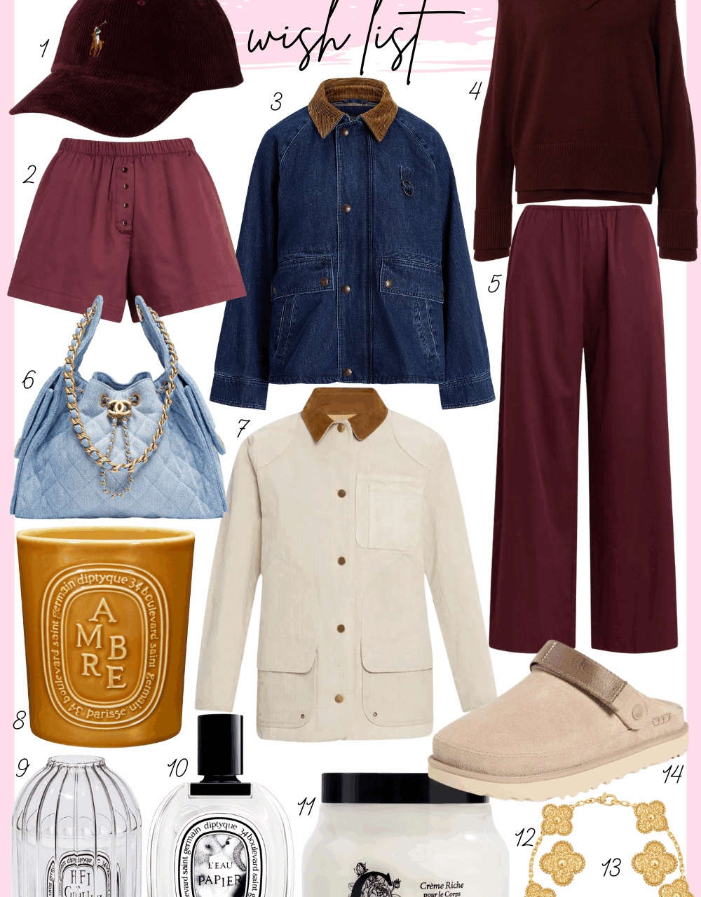 September 2025 Wish List