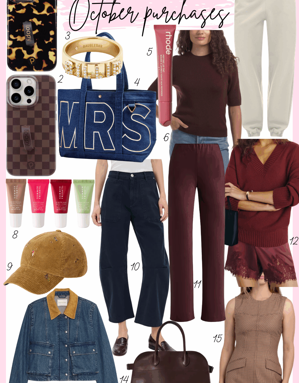 Favorite October 2025 Purchases