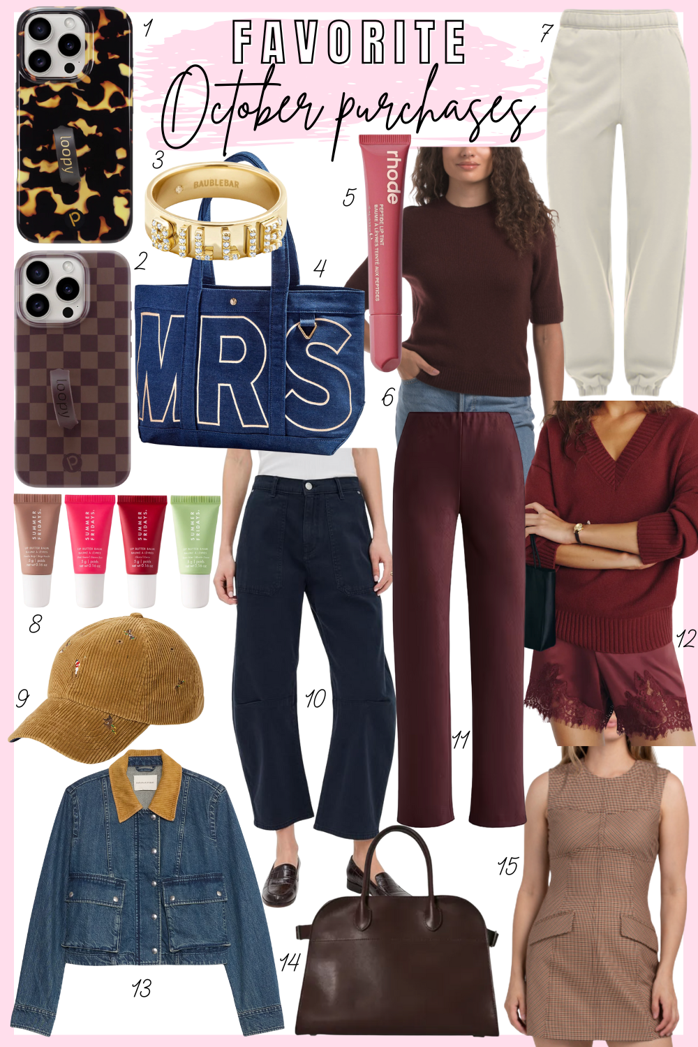 Favorite October 2025 Purchases