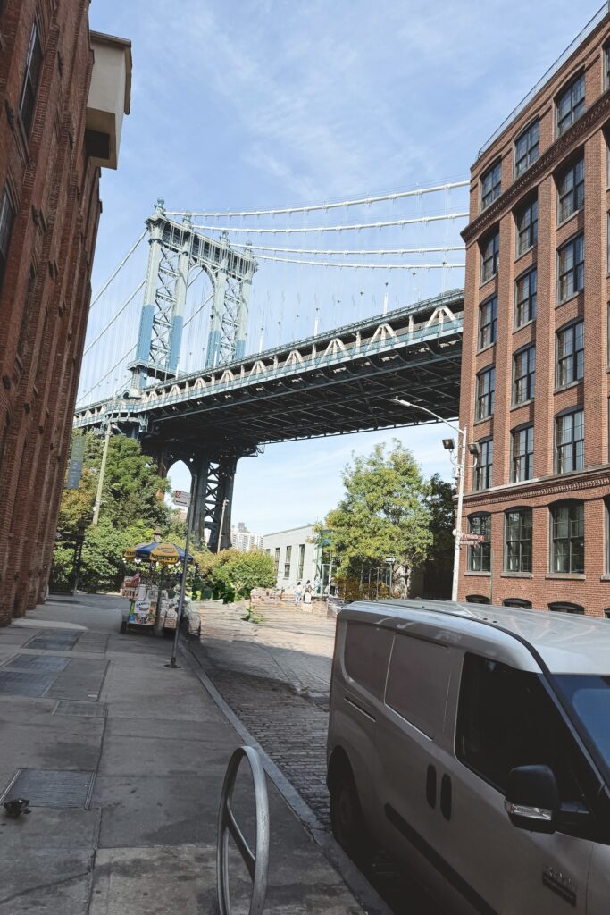 dumbo bridge view