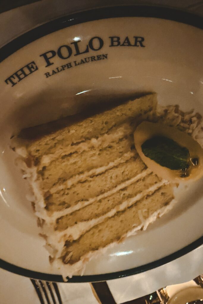the polo bar coconut cake