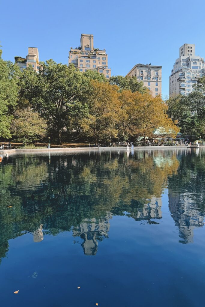 central park boathouse view
