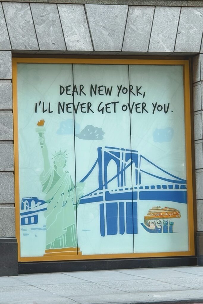 dear new york i'll never get over you