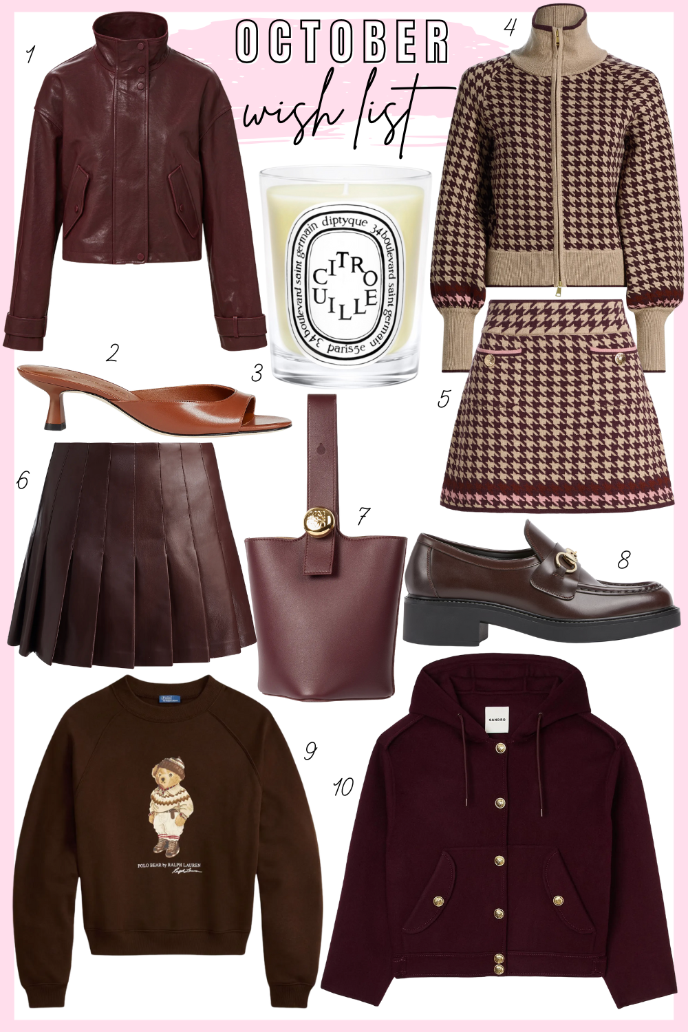 October 2025 Wish List