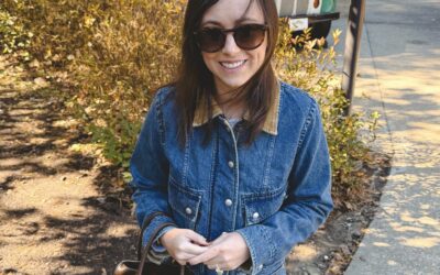 Banana republic trapeze denim jacket with dl1961 drue jeans and the row margaux 10