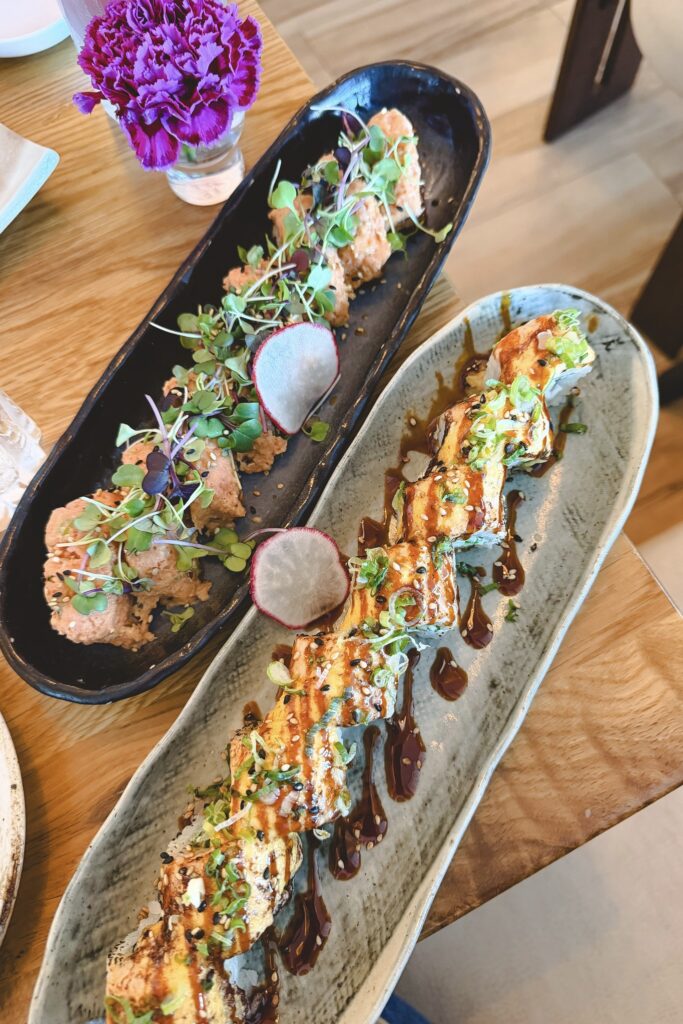 yuji sushi rolls