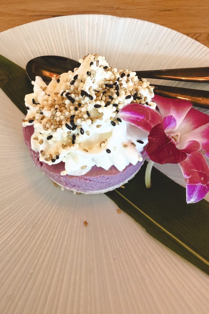 yuji ube cheesecake